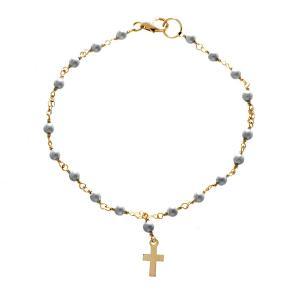 Miley Cyrus Petit Pearl Rosary Bracelet